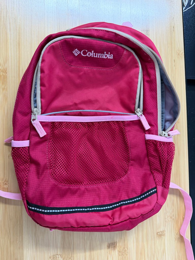 Columbia Fuchsia Pink Toddler Backpack – One Size - Nest and Sprout - Consignment