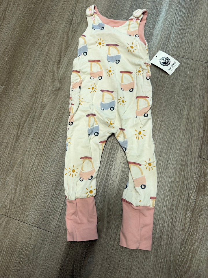 Gro by Zoe Fisher Price Car Adjustable Romper – 1–3Y | Girl Colourways | Play