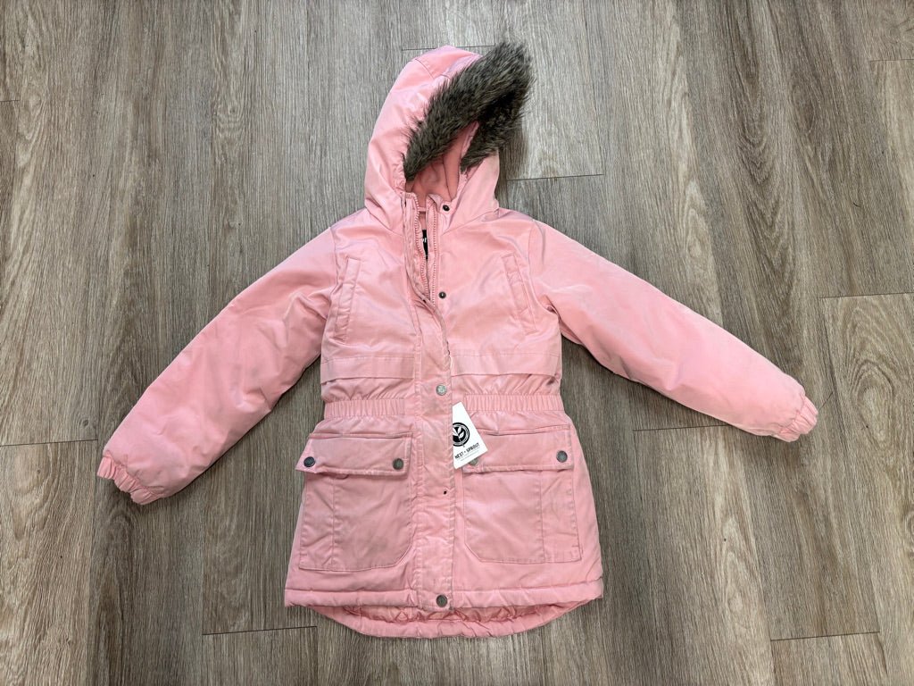 George Winter Jacket – Pink | Size 7–8 - Nest and Sprout-Consignment
