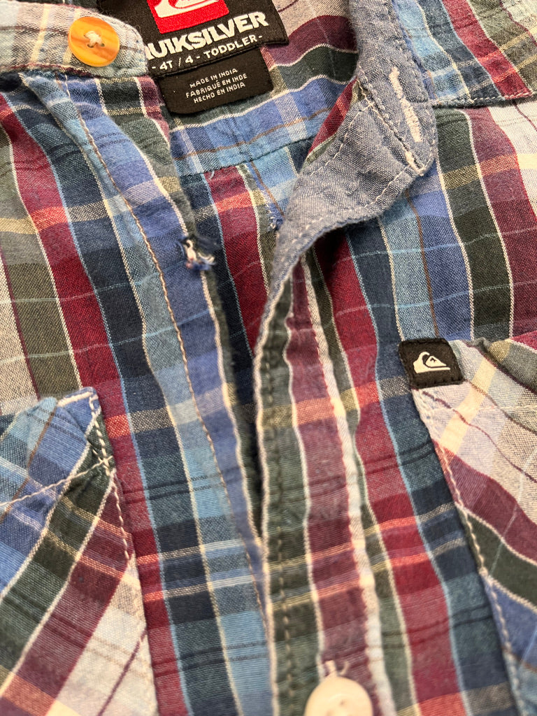 Quicksilver Button-Up 4 imperfect