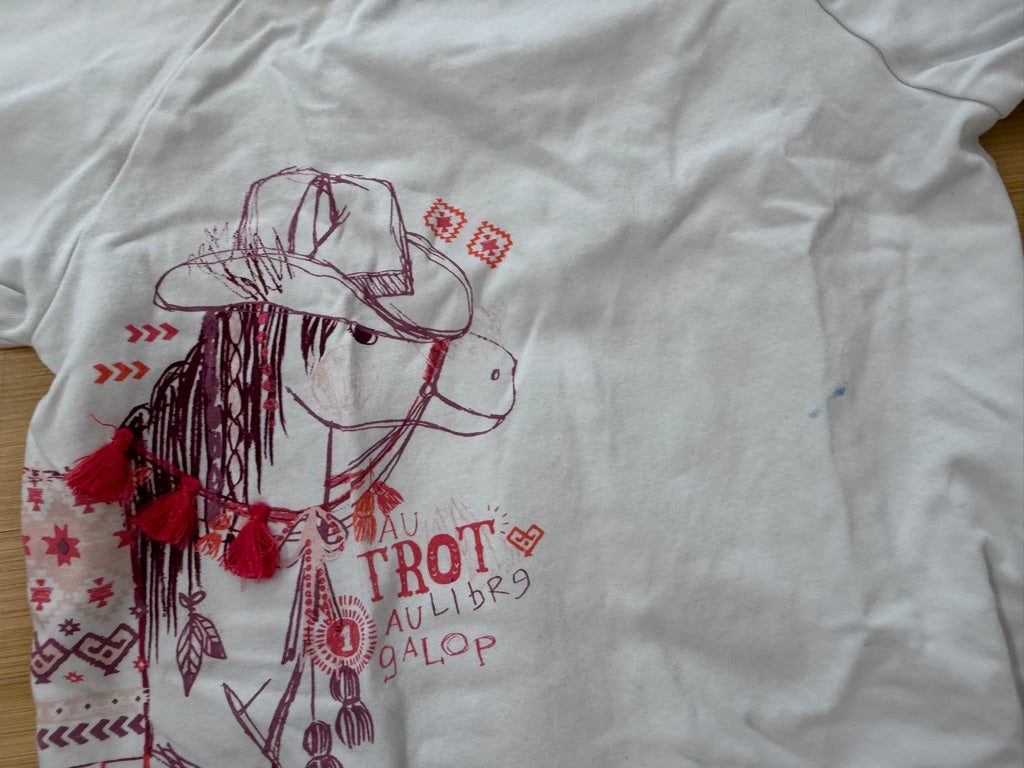 Souris Mini Horse Graphic T-Shirt – 4 | White