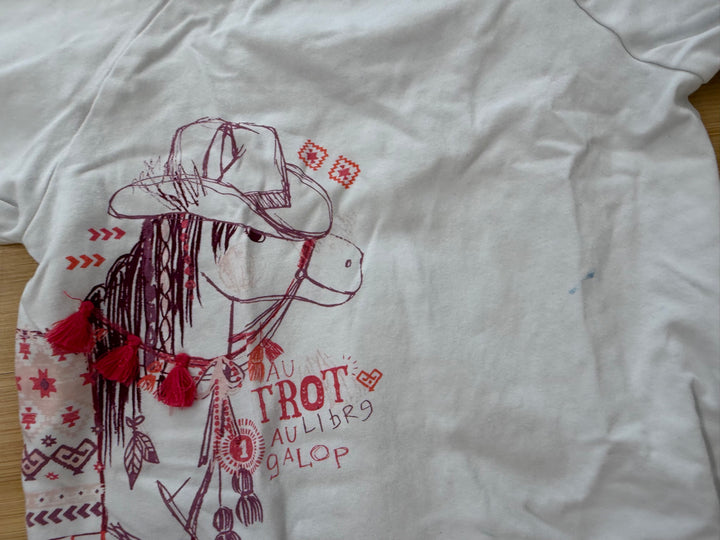 Souris Mini Horse Graphic T-Shirt – 4 | White