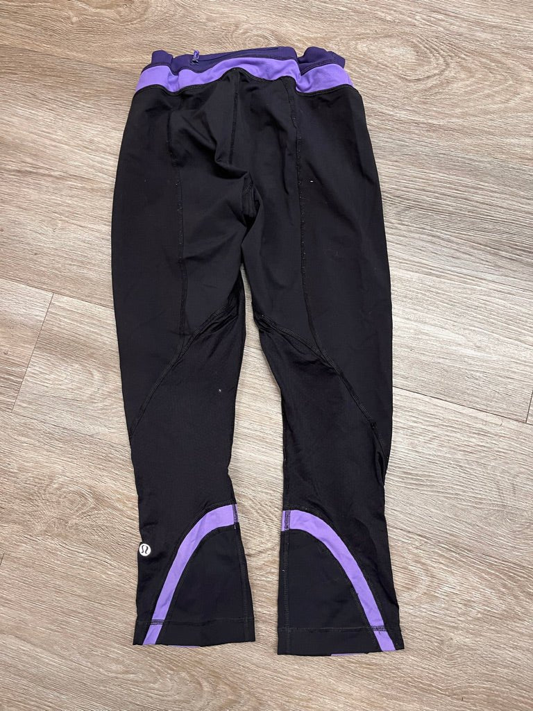 Lululemon Crop Leggings – BlacK ADULT 6 - Nest and Sprout - Consignment