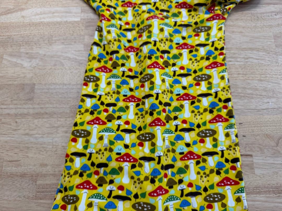 Dune Sweden Yellow Mushroom Zip-Up Romper Dungarees – 140CM | Excellent - Nest and Sprout-Consignment