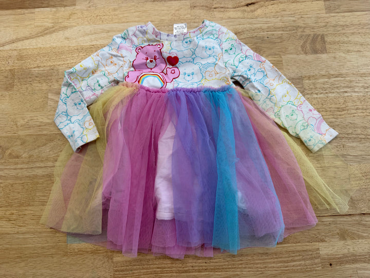 Care Bears Dress – Size 1 | Tulle Skirt, Long Sleeve, Australian Import