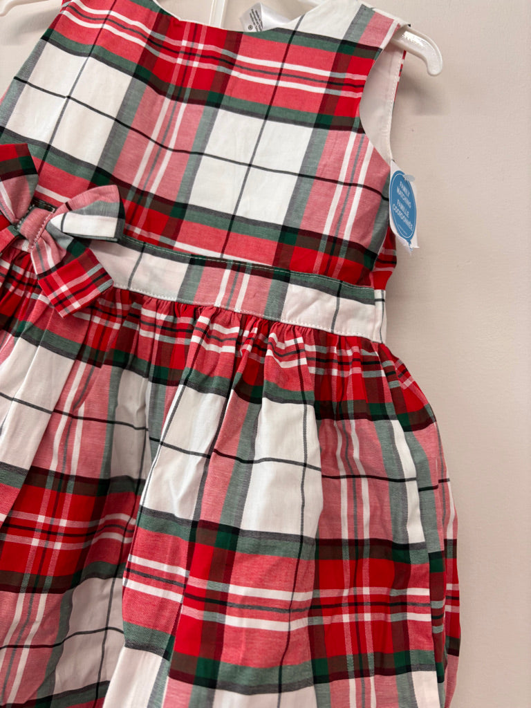 Carters 24M Christmas Plaid Dress NWT
