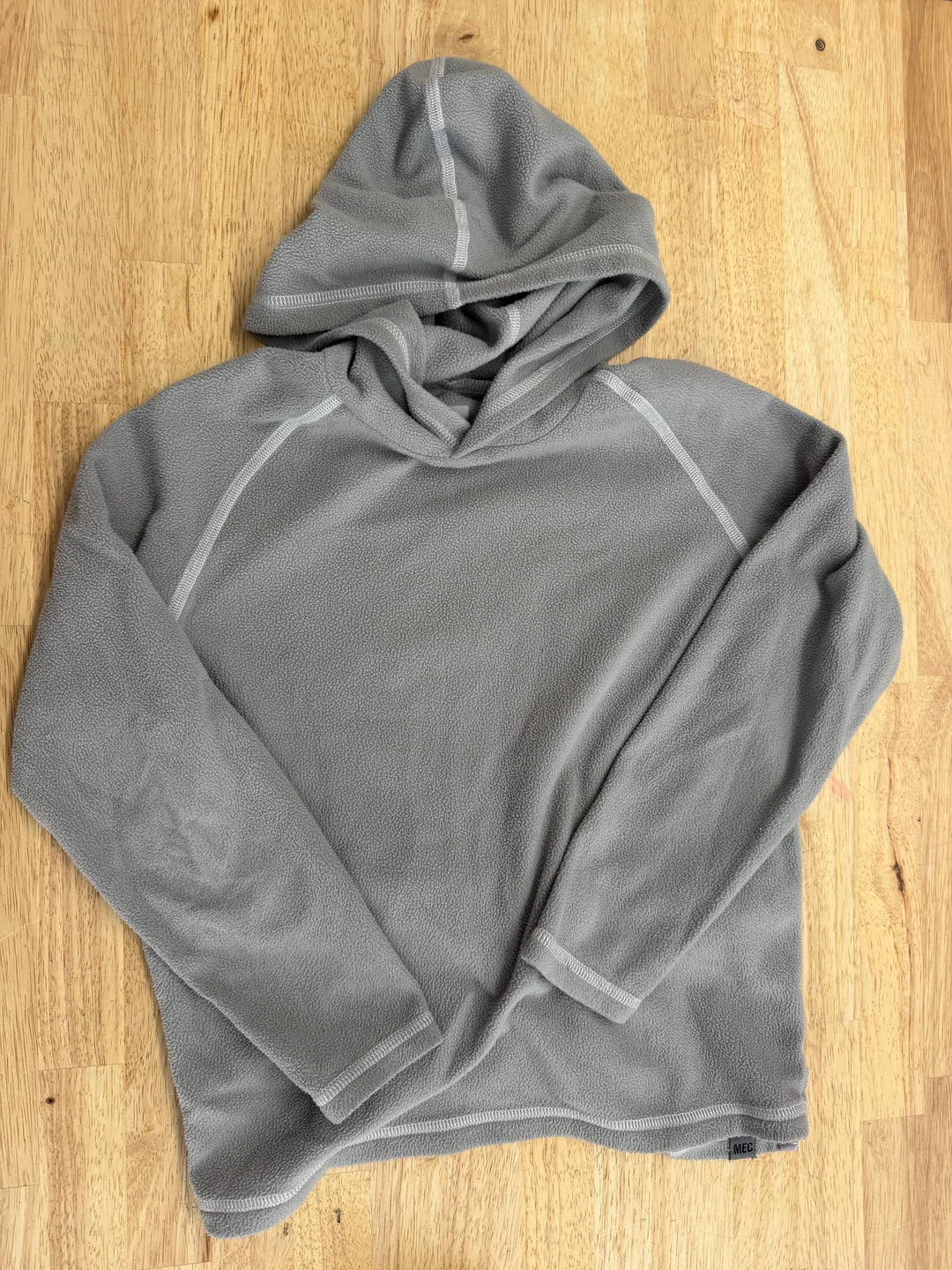 MEC Fleece Base Layer Hoodie – 8 | Light Grey