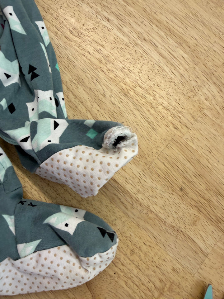 Zippy Jamz Fox Print Zip-Up – 18–24M | Green | Play