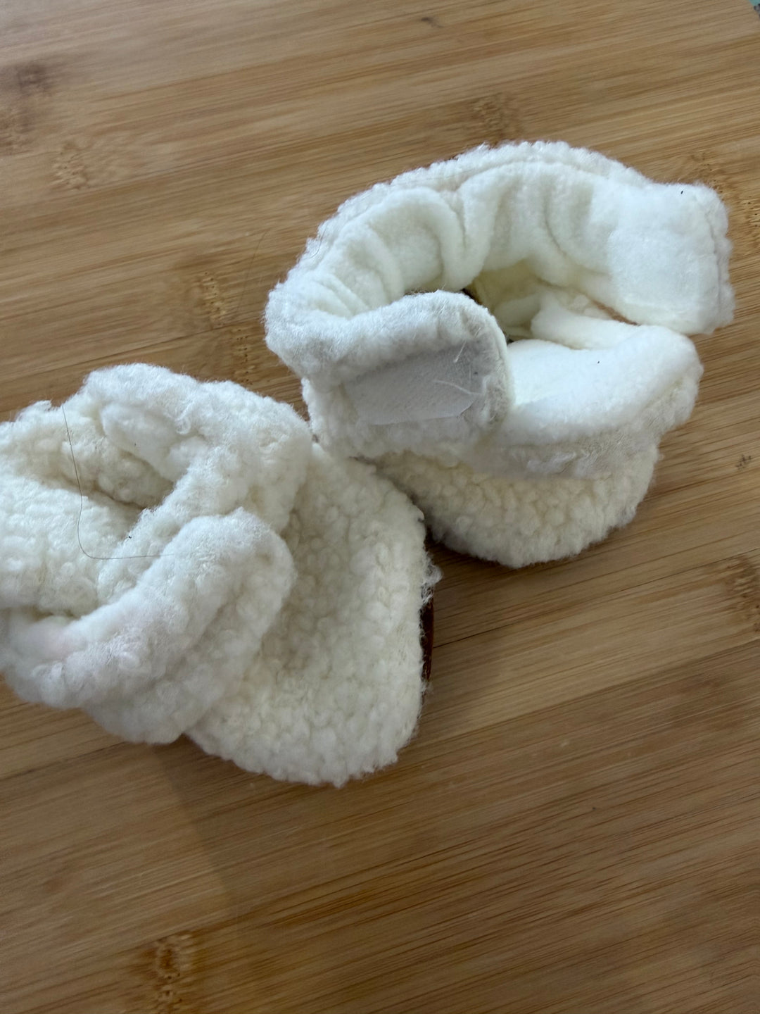 My Baby Sherpa Cream Slipper – Est. 3–9M