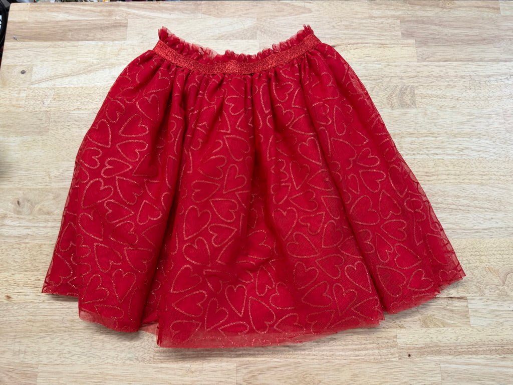 George Valentine Skirt – Large (10-12 Years) | Red with Sequins NWT - Nest and Sprout-Consignment
