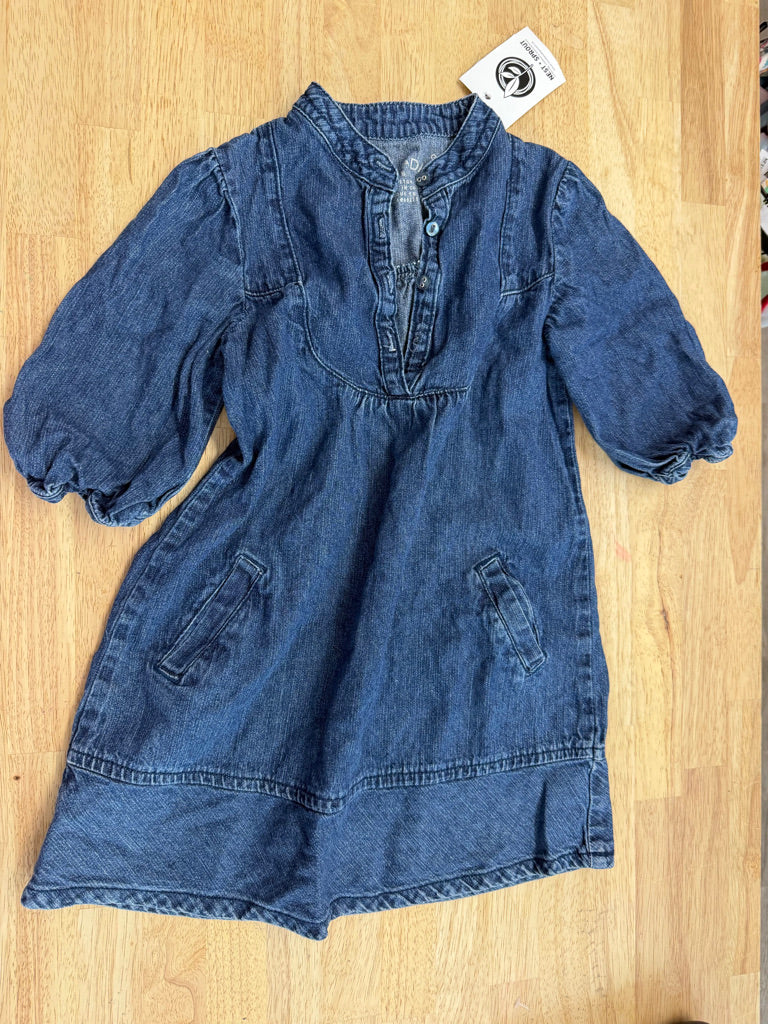 Nevada Denim Button-Up Dress – 6 | Medium Wash