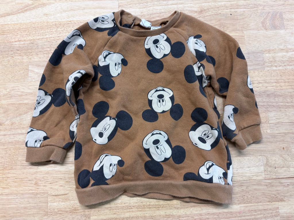 H&M 12–18M Disney Minnie Sweatshirt