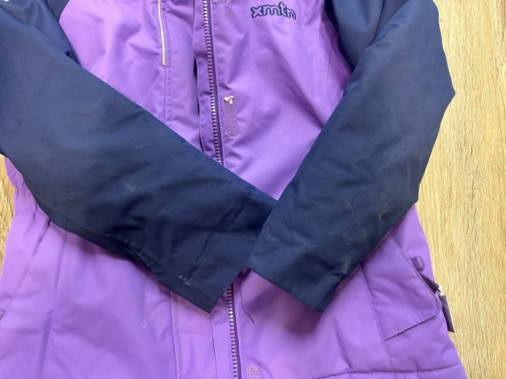 XMTN Purple Camo Two-Piece Snowsuit | Size 7 - Nest and Sprout-Consignment