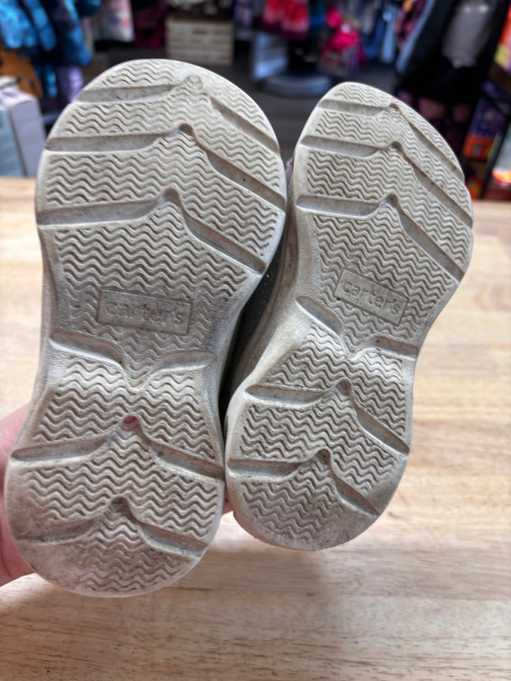 Carters Pink Velcro Sneakers 11M