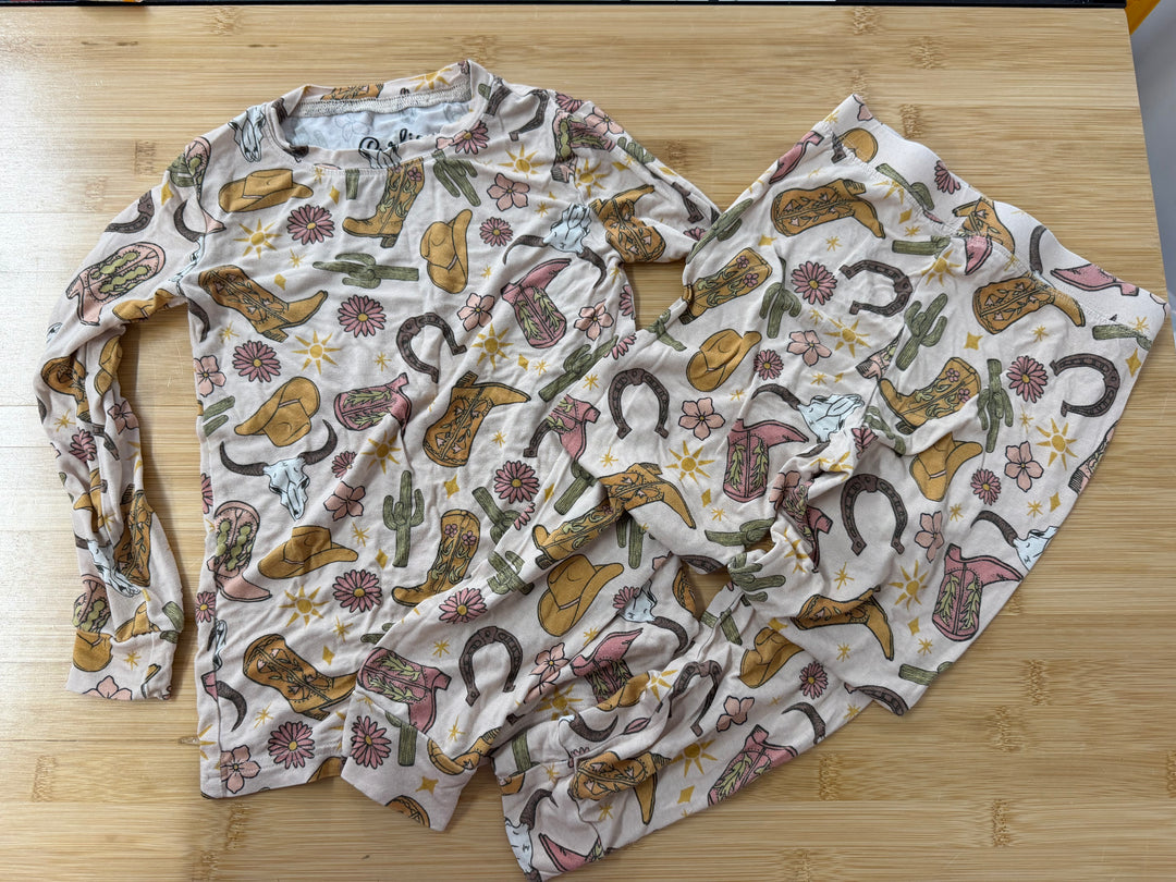 Burke Baby Two Piece PJ – 4T | Beige | Western