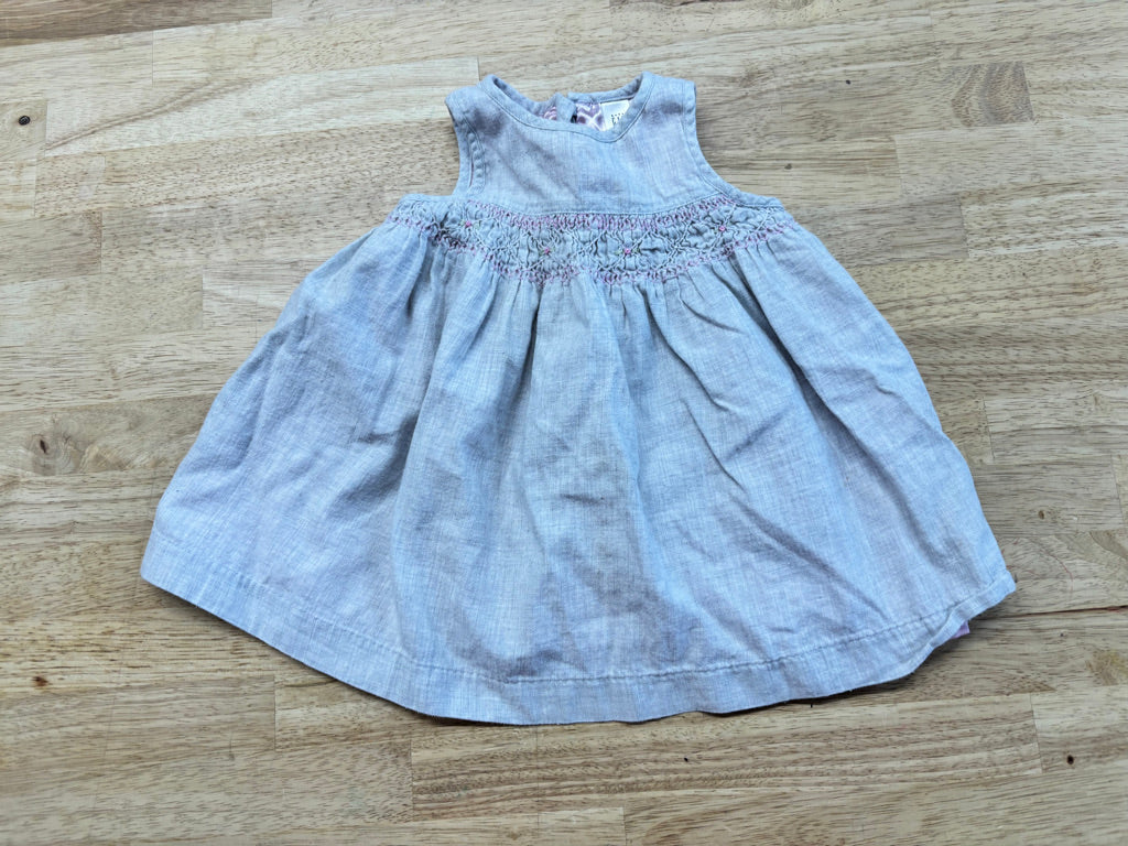 Gap Smocked Dress – 3-6M