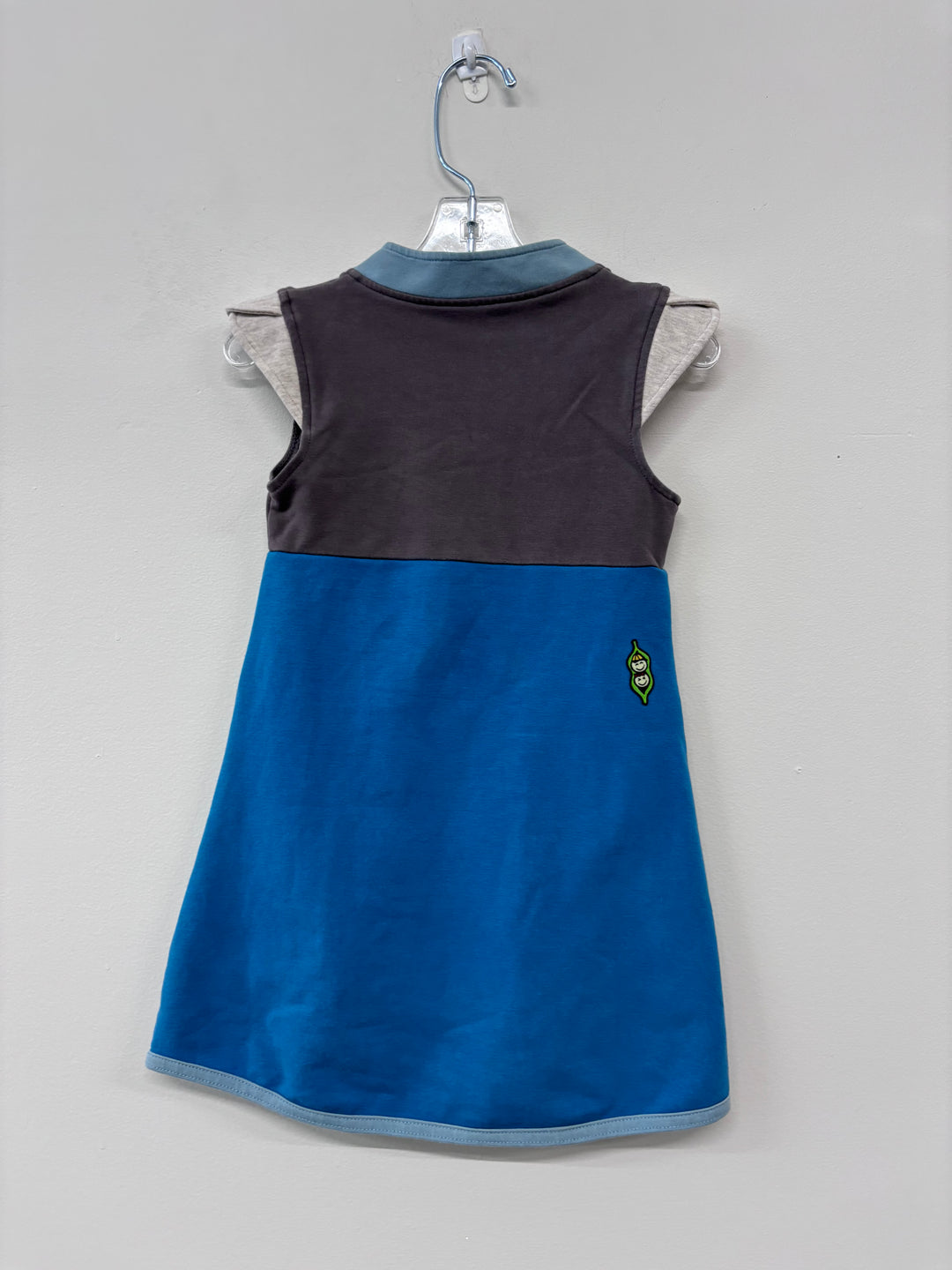 Peekaboo Beans Pixie Dress (Size 3, Teal) | Play