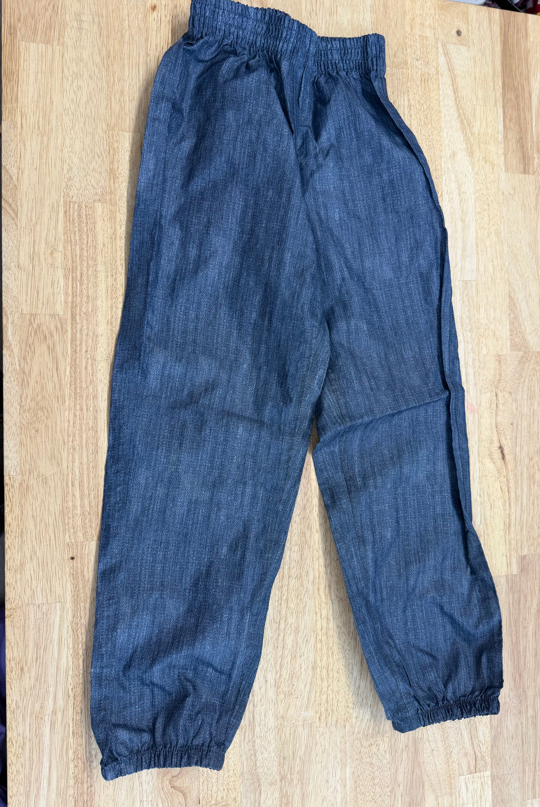 Hip and Hopps Rain Pants – 122/128 | Blue Denim Look
