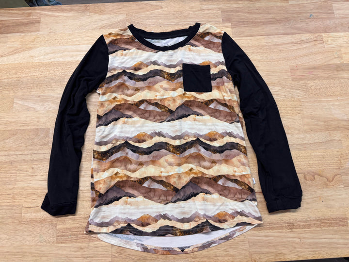 Ploom Baby Long-Sleeve Shirt – Size 7/8Y Sierra Brown