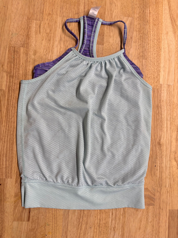 Ivivva Double Dutch Tank Top – Size 8 Blue & Purple