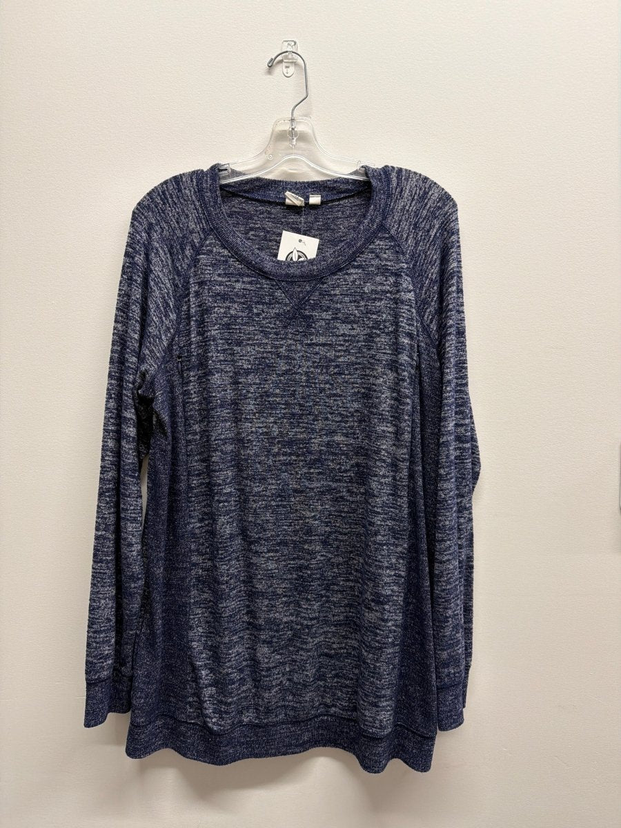 Gap Maternity Sweater – XL | Heathered Navy - Nest and Sprout - Consignment