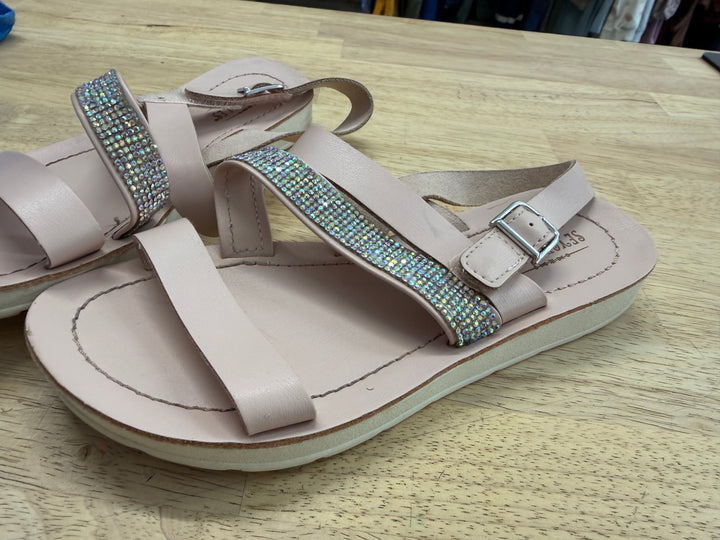 Seychelles Open-Toe Sandals – Junior 2 (EU 33) | Pink Bling Ankle Strap