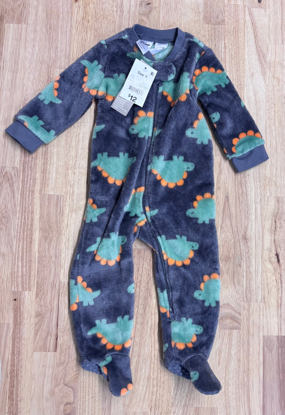 Anko Romper with Dinosaurs - 6-12M