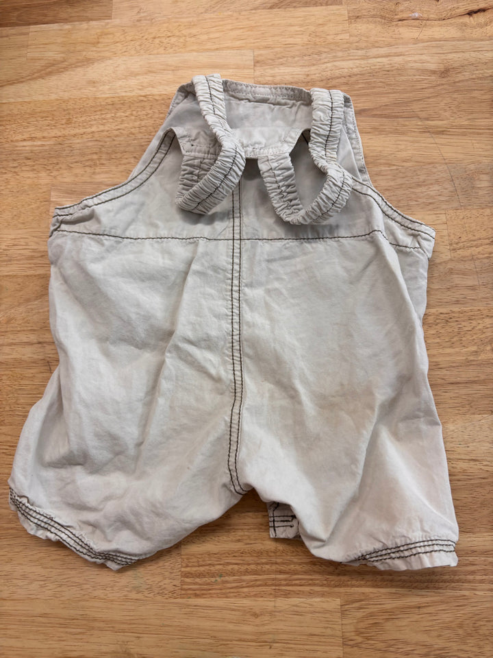 Naartjie -12 MShort Overalls – Cream PLAY