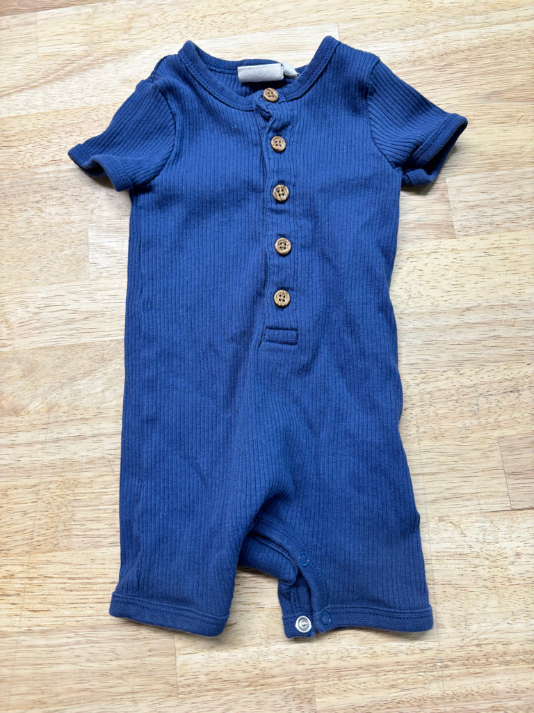 Minymo Ribbed Romper with Shorts | 1M