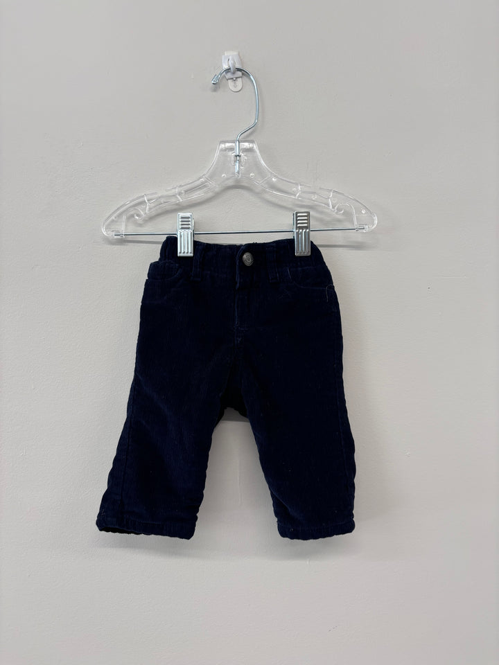 Old Navy Corduroy Pants, Size 0-3 Months, Navy Blue