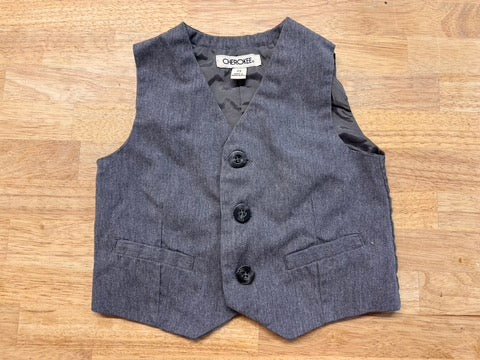 Cherokee Grey Vest 2T - Nest and Sprout - Consignment