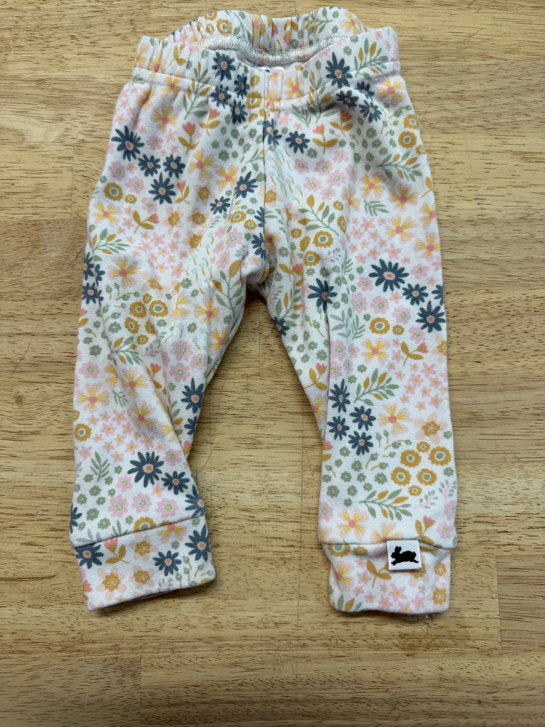 Little & Lively Floral Leggings – 0–3M