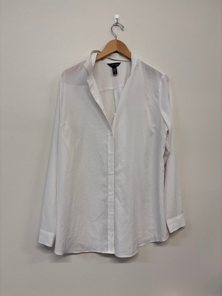 Stork & Babe Maternity Blouse – XL White