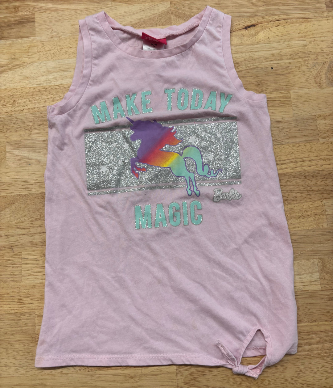 Barbie Graphic Tank Top – Size 7/8Y