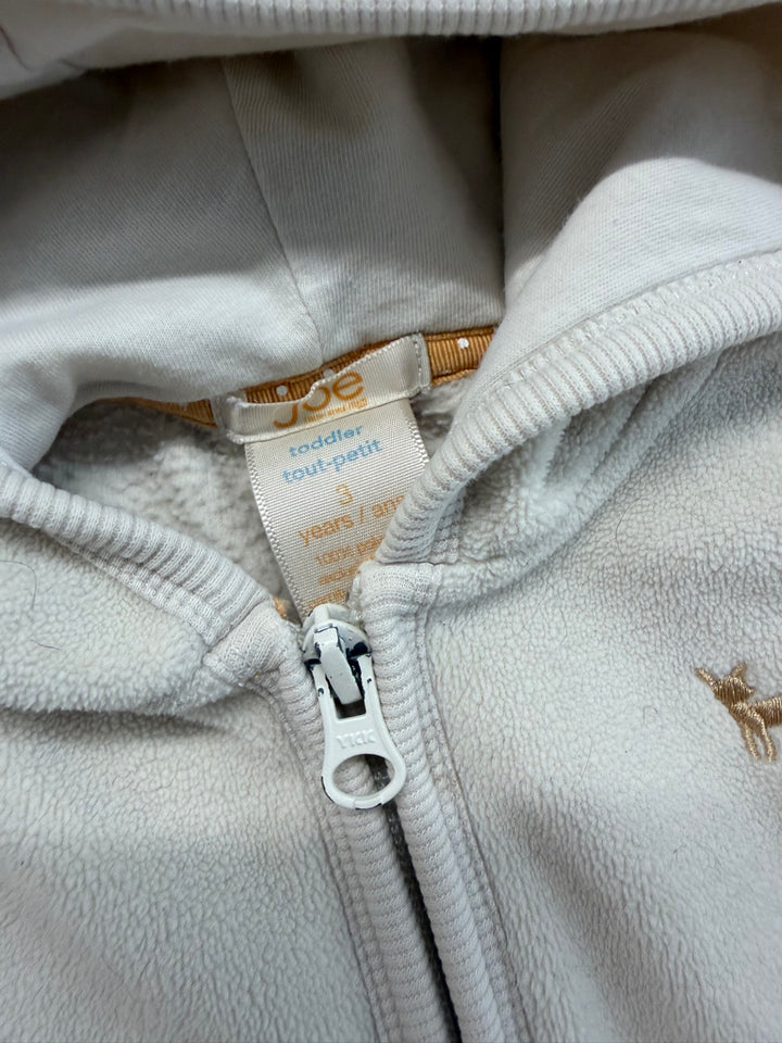 Joe Fresh White Fleece Sweater – 3