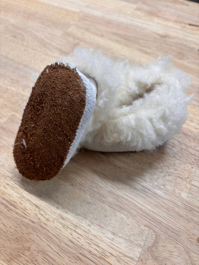 Handmade Wool Sherling Booties