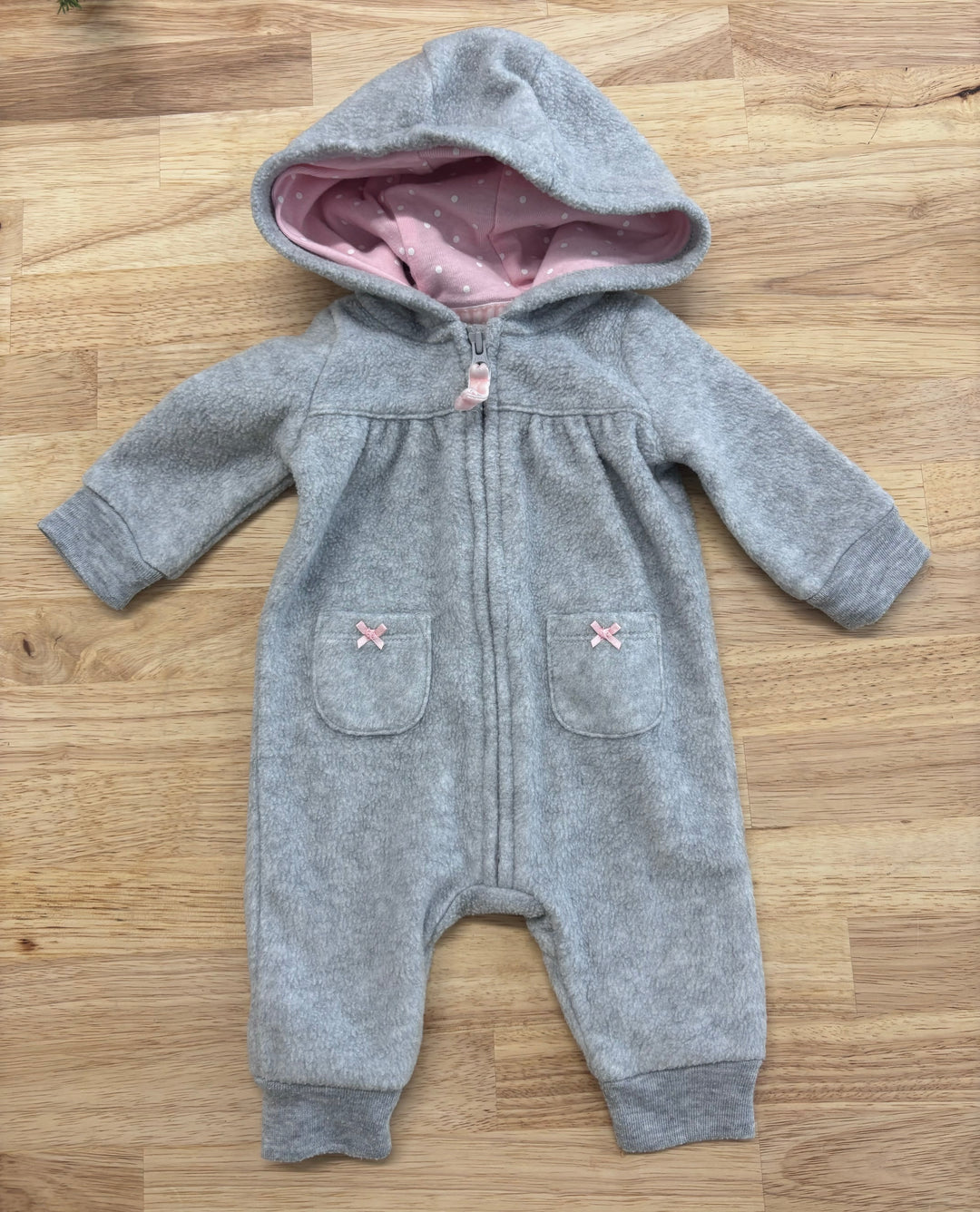 Carters Fleece Suit, Newborn