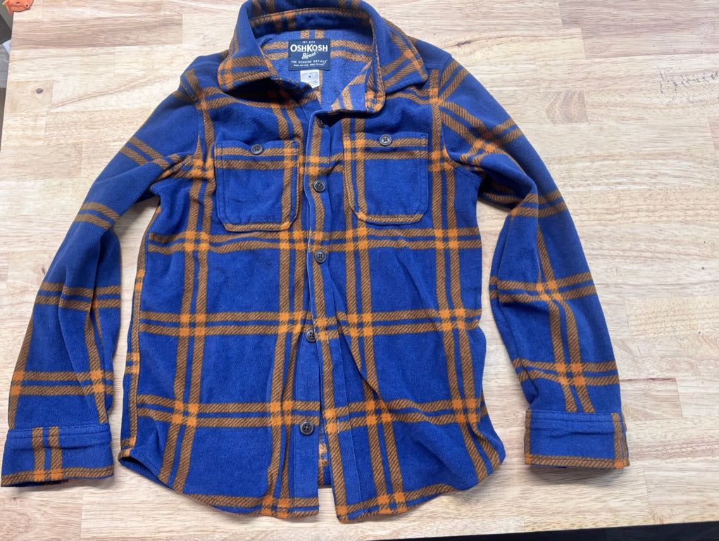 OshKosh Fleece Button-Up Shirt – 8'