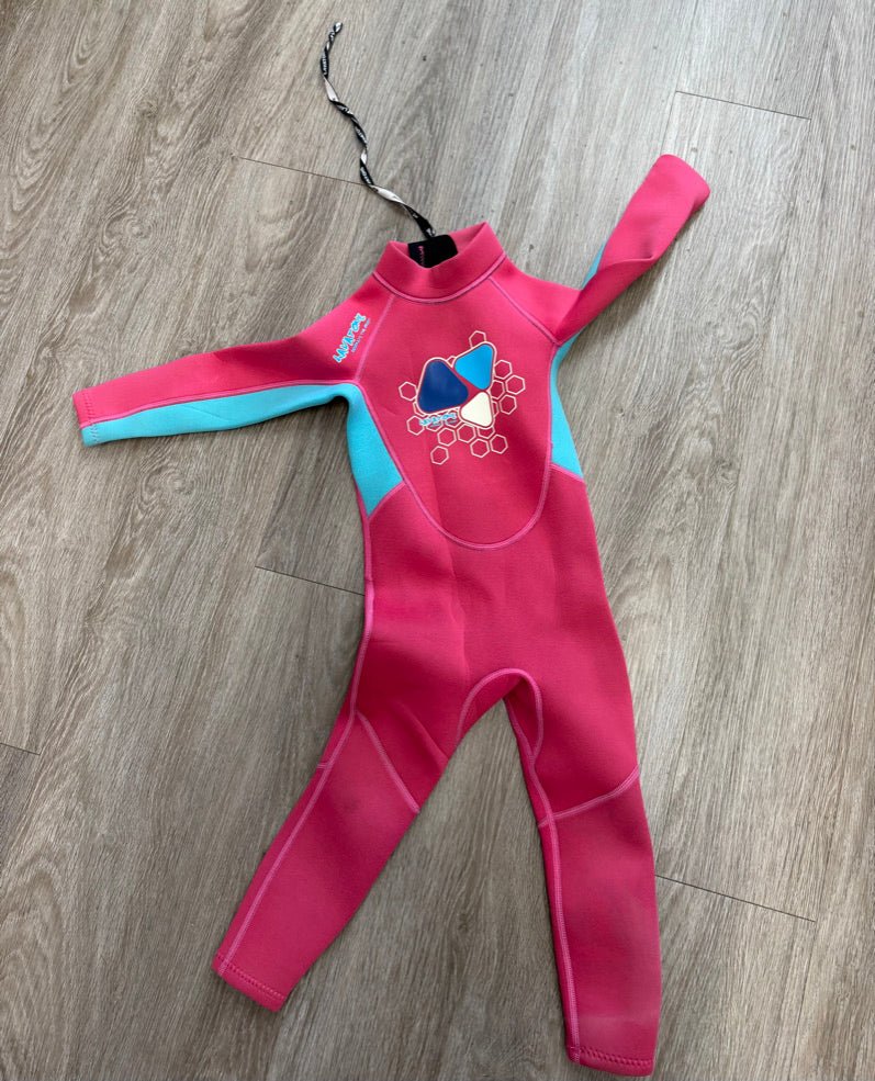 Lavatone Wetsuit – 3/4Y | Pink - Nest and Sprout - Consignment
