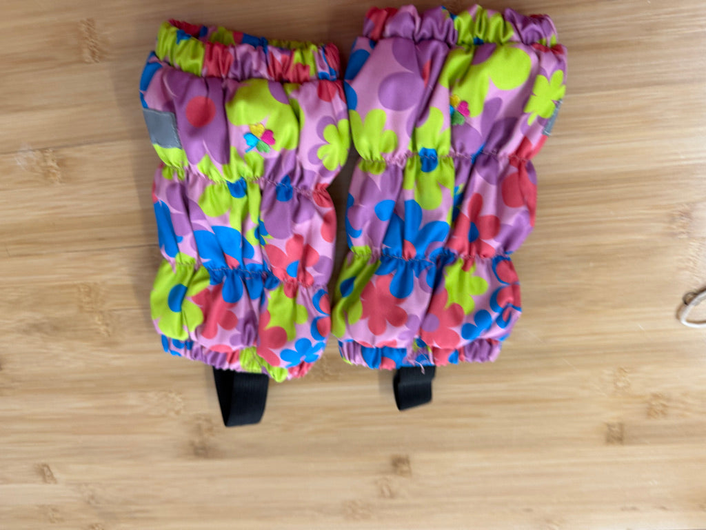 Insulated Puffer Gaiters – One Size Youth | Floral Elastic