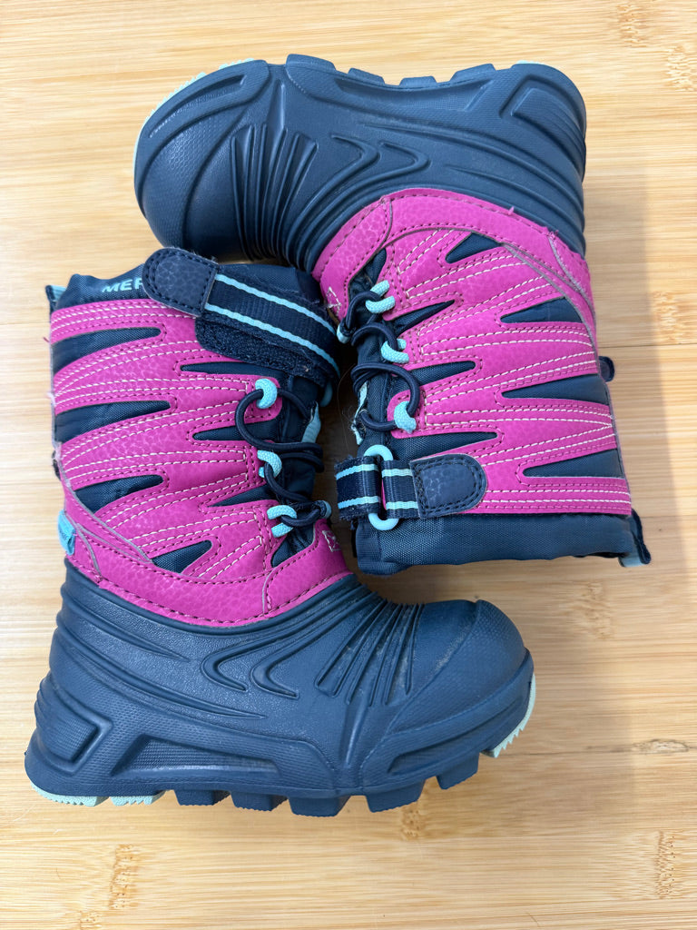 Merrell Snow Quest Lite 3.0 Waterproof Boot – 6M | Fuchsia Galosh Style -35°F Rated