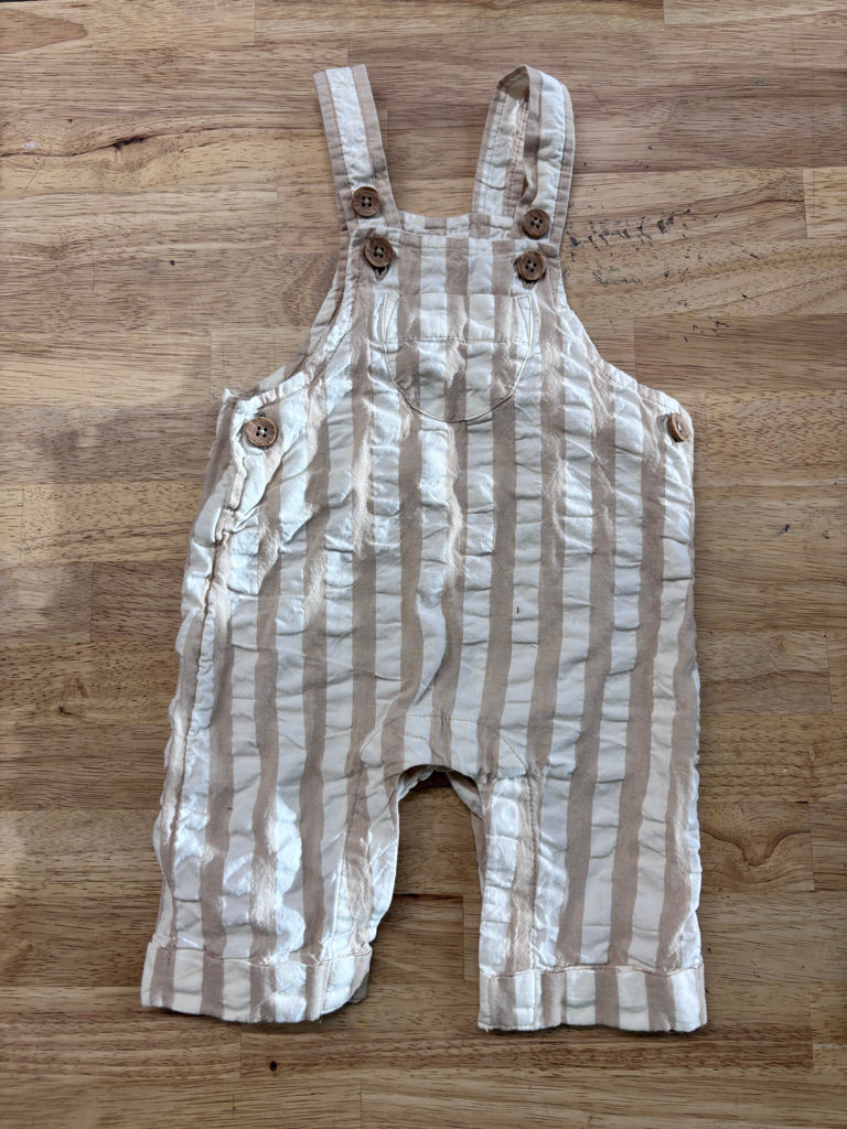 Rise Little Earthlings 3–6M Brown Stripe Top