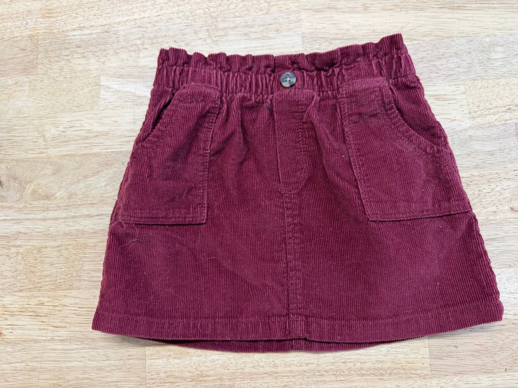 Old Navy Corduroy Skirt – 18–24M | Burgundy - Nest and Sprout - Consignment