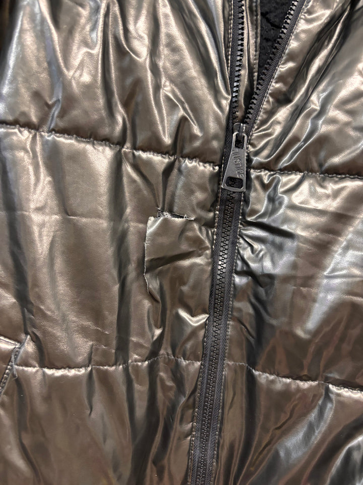 Justice Puffer Jacket – Size L (12/14Y) REPAIRED