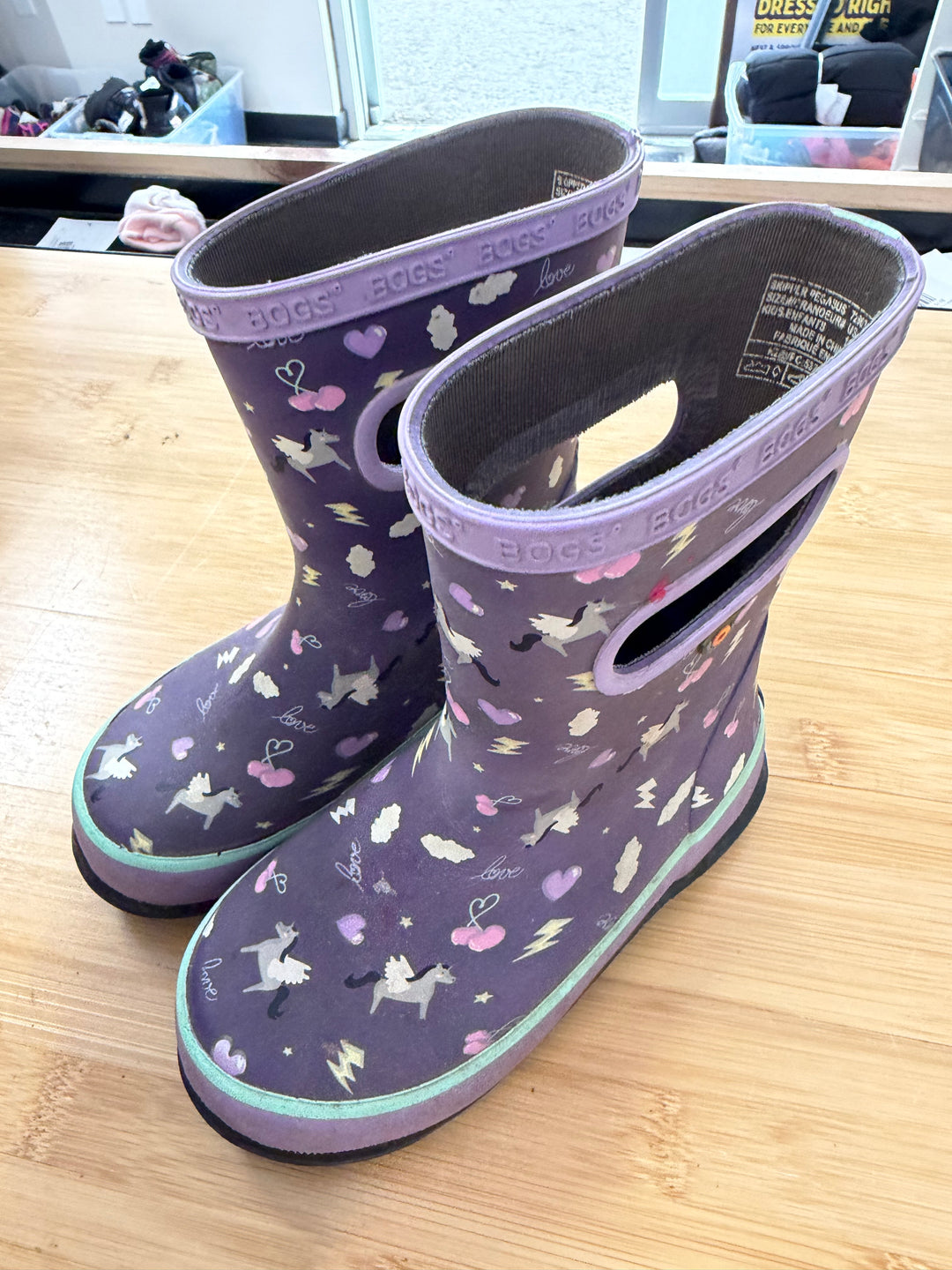 Bogs Pegasus Skipper Boots – 10 (EU 27) | Purple | Play