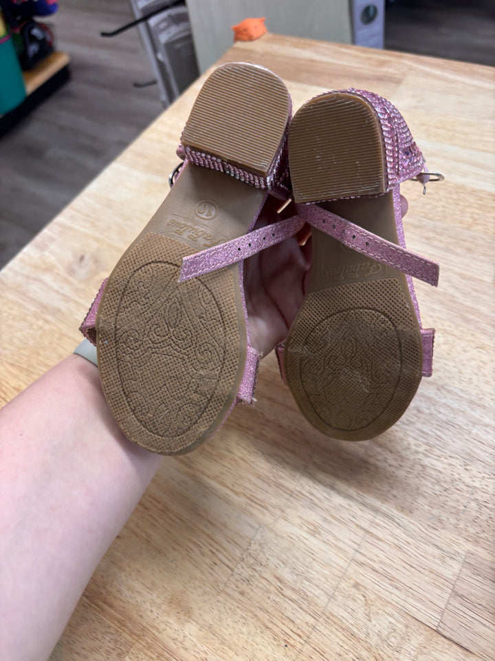Fabulous Sparkle Shoes – Size 10 Pink