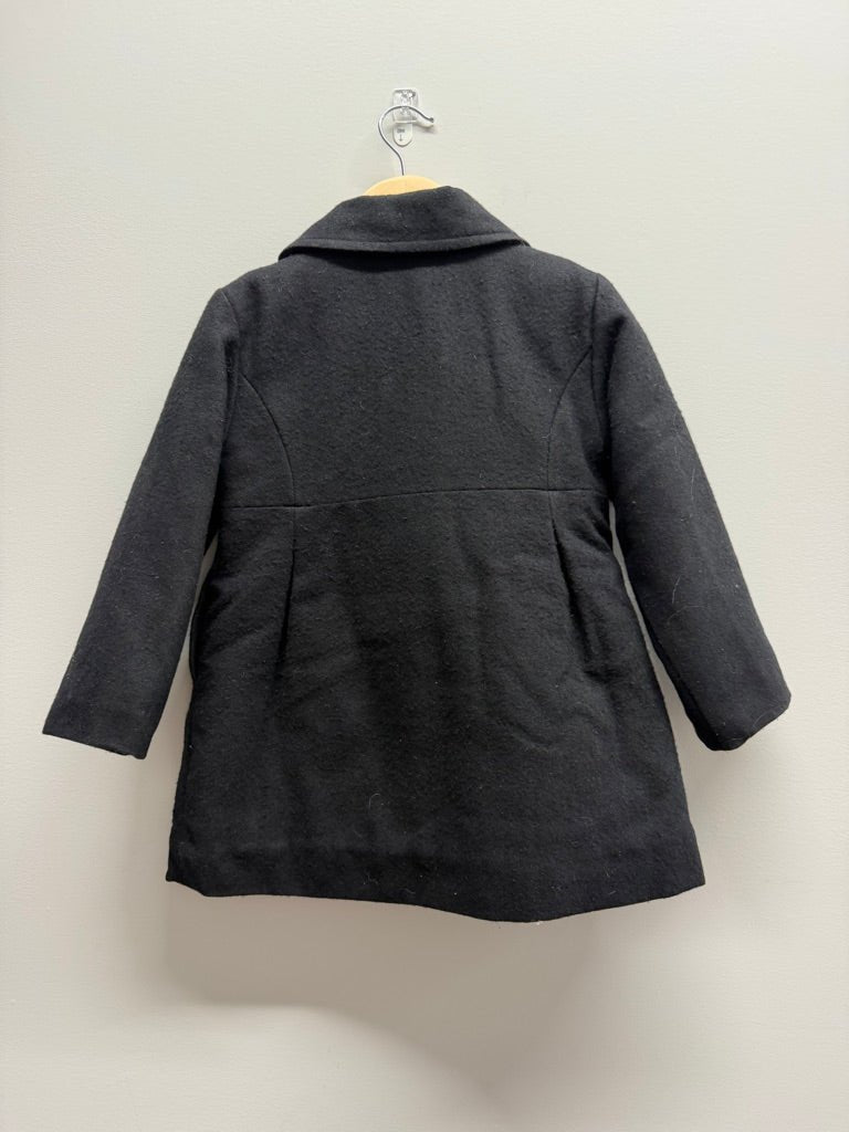 Newberry Peacoat – 4 | Double-Breasted Wool Blend - Nest and Sprout-Consignment