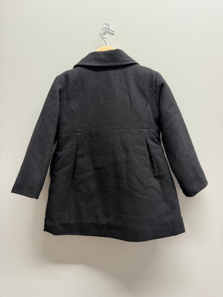 Newberry Peacoat – 4 | Double-Breasted Wool Blend - Nest and Sprout-Consignment