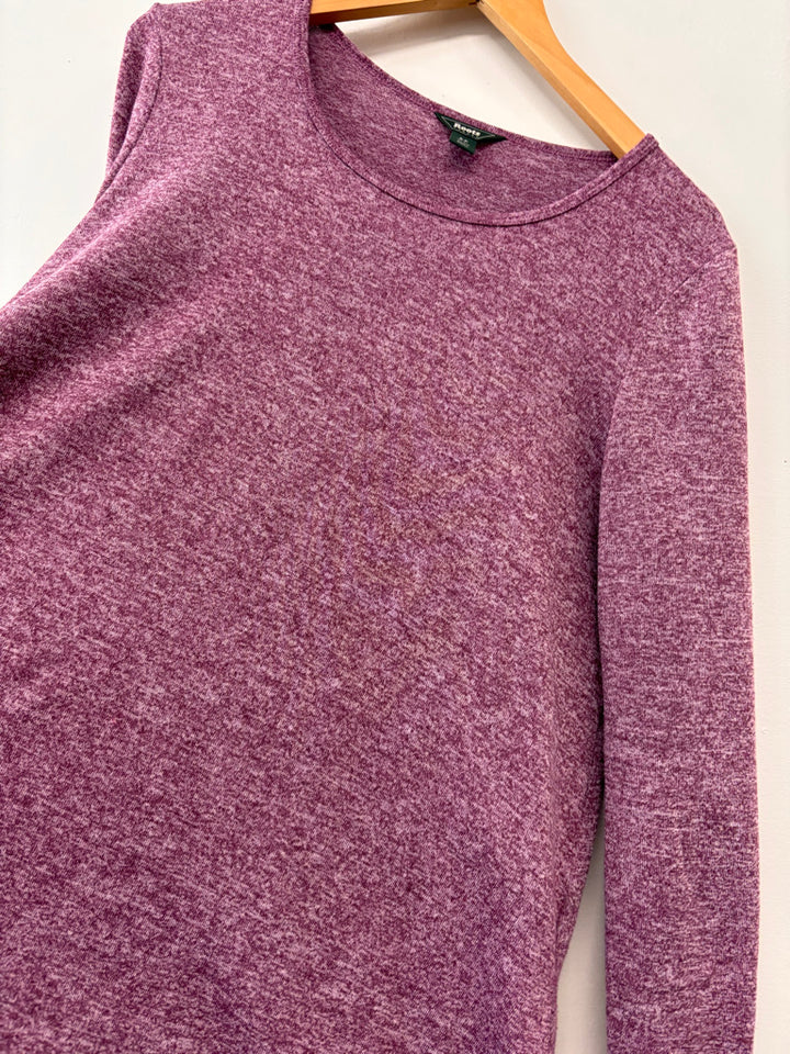 Roots 12–14Y Heathered Burgundy Tunic | Adult Small