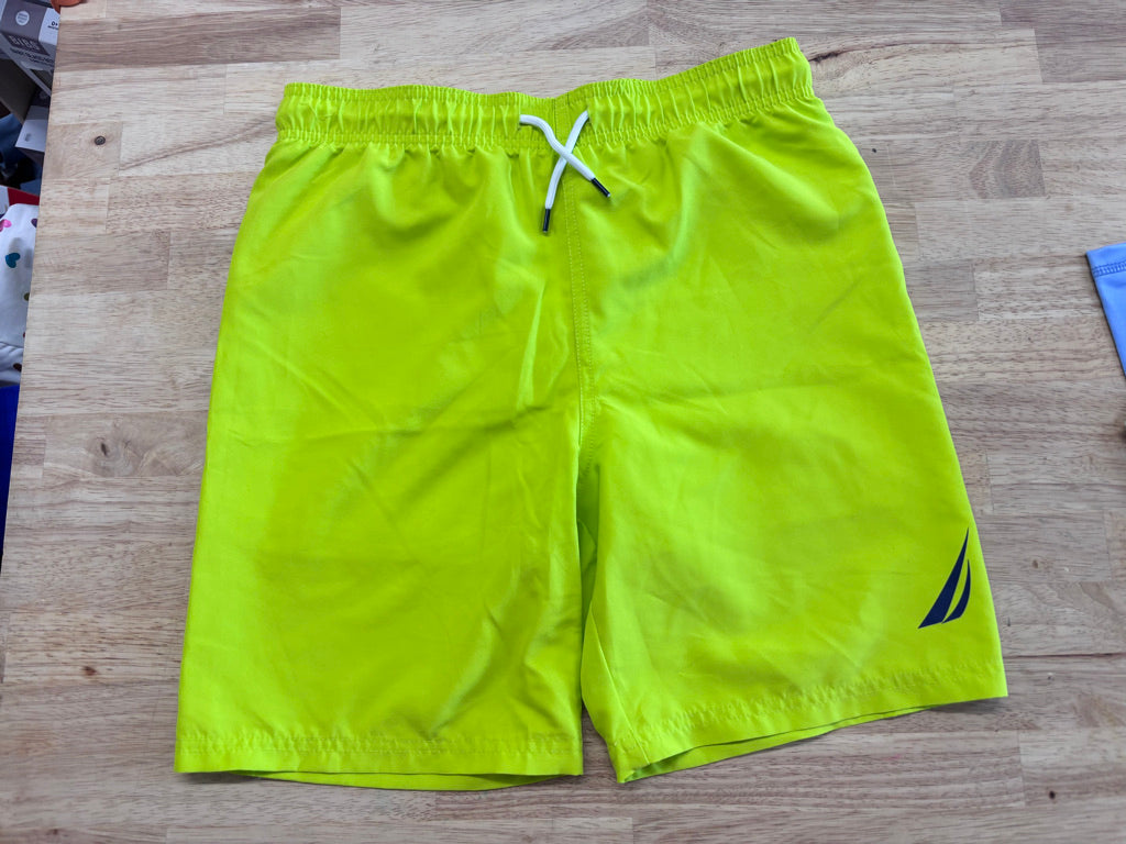 Nautica Neon Green Swim Shorts 14/15